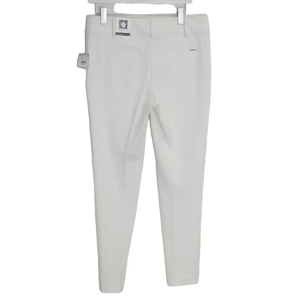 NWT Anne Klein White Slim Ankle Pants - Picture 5 of 10